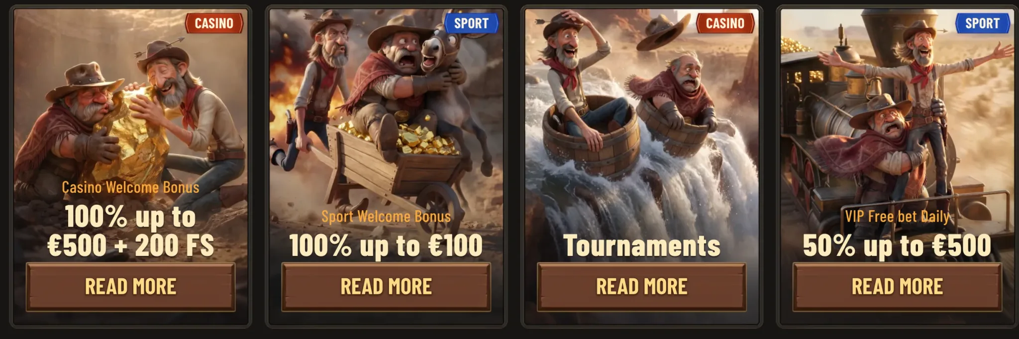 Westio Casino bonus promotions banner