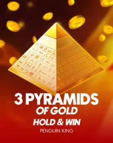 3 Pyramids of Gold Hold Win by Penguin King